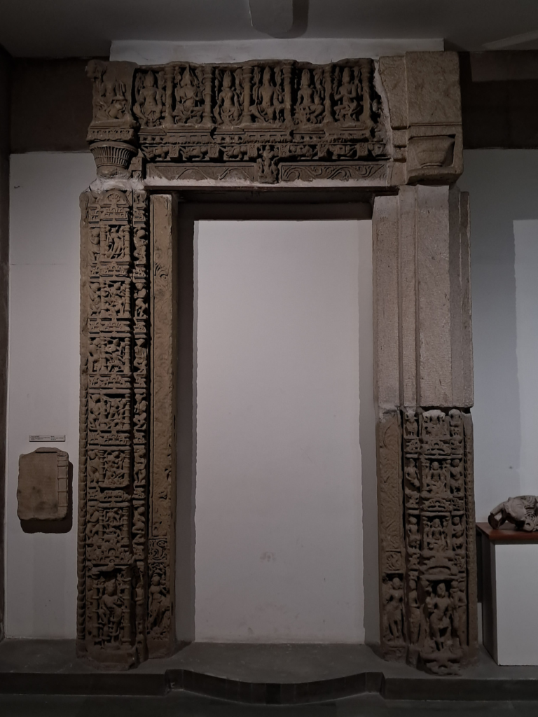 Lalbhai Dalpatbhai Museum Historic Temple Gate.