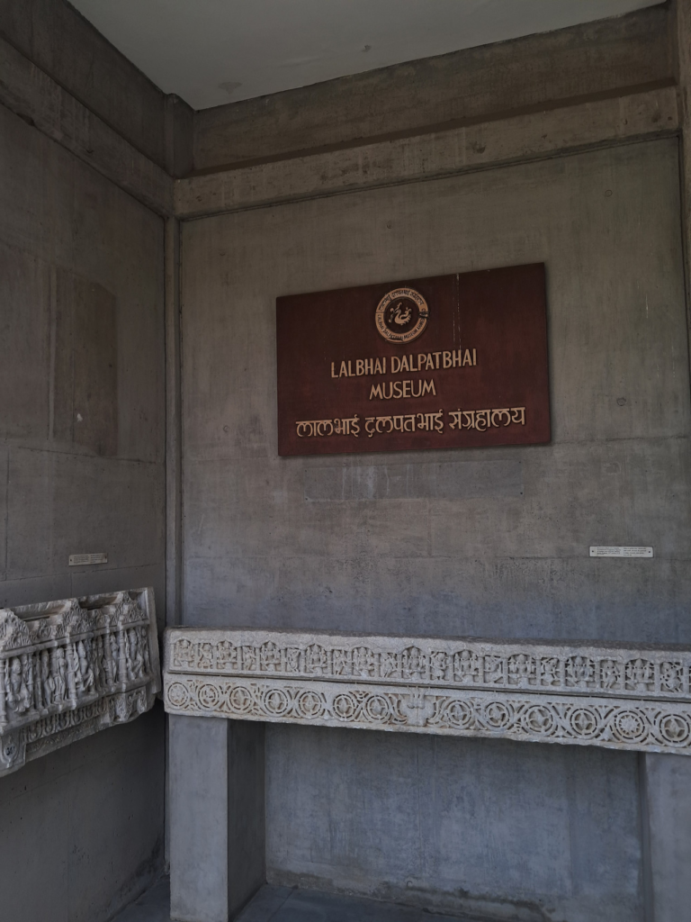 Lalbhai Dalpatbhai Museum entrance esthatic photo.